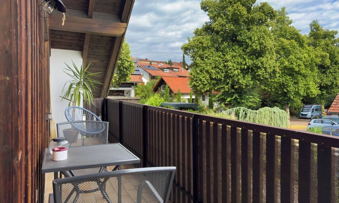 Oberreitnau Apartment | Apartment 'Birkach 35' with Balcony and Wi-Fi