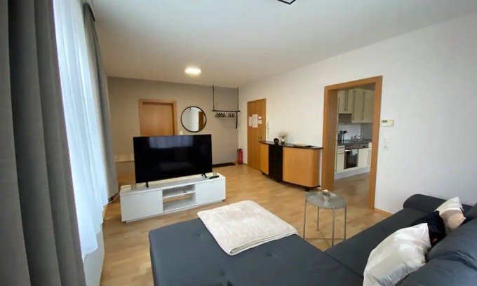Gaissau Apartment | Apartment 'Bodensee 1 Mit Privatstrand' with Wi-Fi and Air Conditioning
