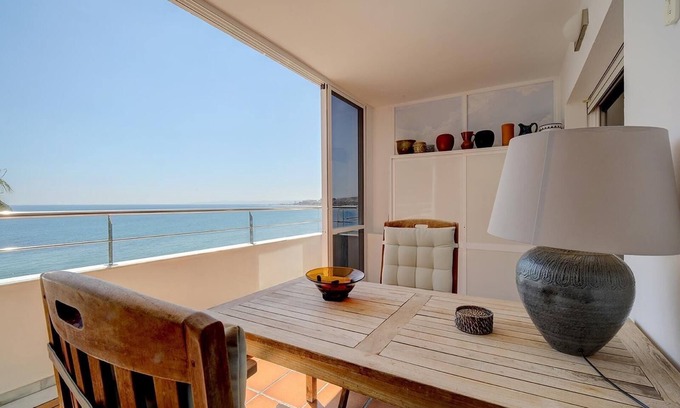 New Golden Mile Apartment | Apartment "Boulevard 105" with Sea View, Pool, Wi-Fi, A/C, Balcony & Garden