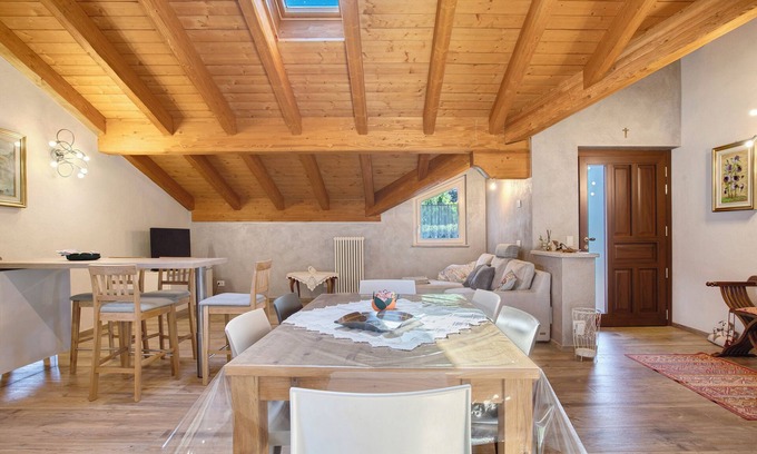 Variney-Chez Roncoz Apartment | Apartment 'Civico 60' with Mountain View, Private Terrace and Wi-Fi