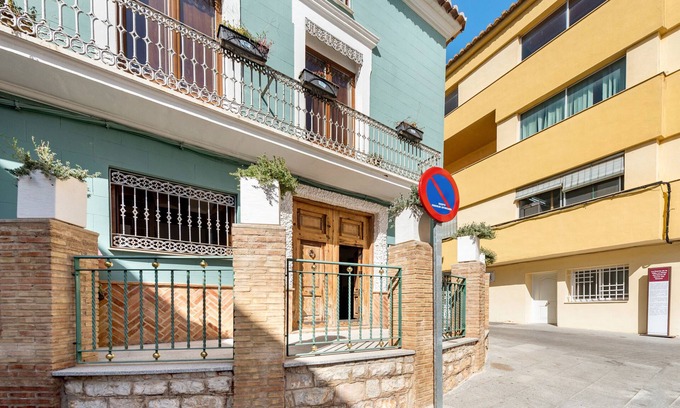 Siete Aguas Apartment | Apartment 'Carchata Planta Baja' with Balcony and Air Conditioning