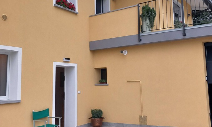 Ponte nelle Alpi Apartment | Apartment 'Casa Gialla Piaia' with Mountain View, Private Garden and Wi-Fi