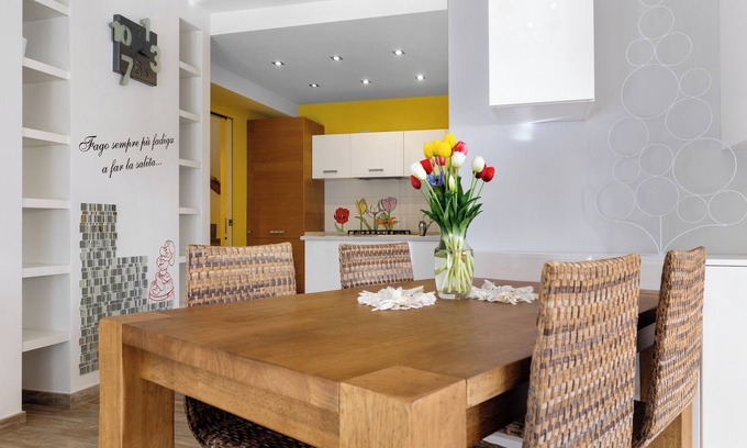 Roncone Apartment | Apartment 'Casa Delle Fate Piano Terra' with Mountain View, Private Garden and Wi-Fi