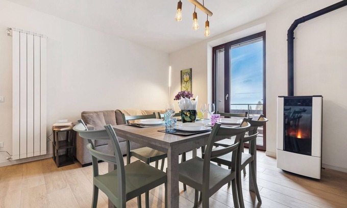 San Zeno di Montagna Apartment | Apartment 'Casa Mia' with Mountain View, Private Garden and Wi-Fi