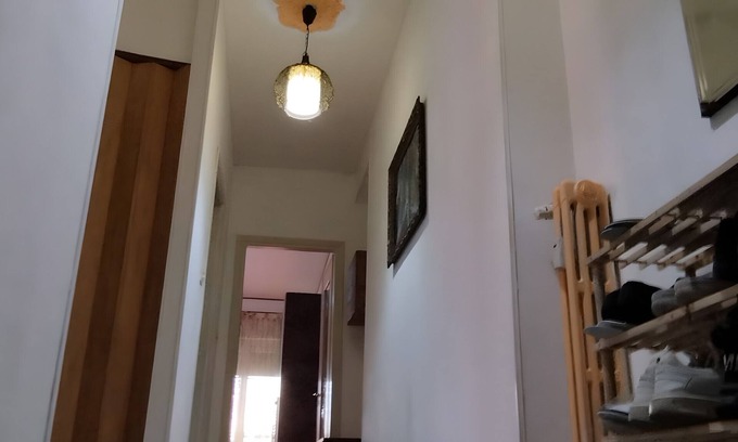 Santhia Apartment | Apartment 'Casa Naomi E Gioele' with Balcony, Wi-Fi and Air Conditioning
