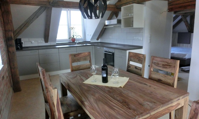 Furstenfeldbruck District Apartment | Apartment Dachspitz - Weberhof