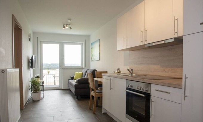 Laichingen Apartment | Apartment Daisy, 35 sqm, 1 bedroom, south-facing balcony, max. 2 people