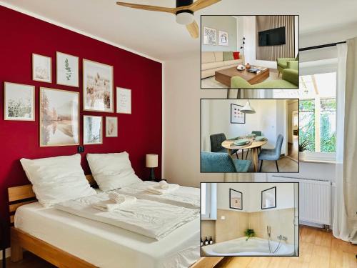 Stadtbergen Apartment | Apartment Daniel - Stilvolle Wohnung mit Veranda für 4 Personen