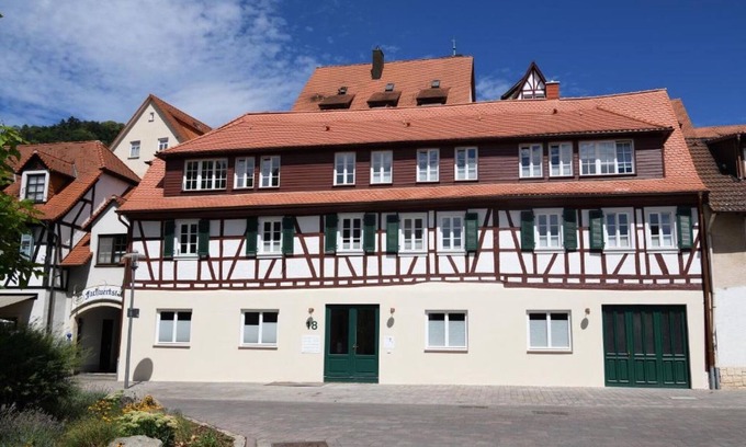 Heppenheim Apartment | Apartment 'Das Schiefe Haus Whg Nibelungen' with Private Terrace and Wi-Fi