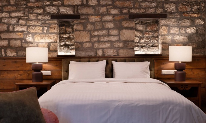 Potamia Apartment | Apartment 'Deluxe -Dryopi' with Mountain View, Private Terrace and Wi-Fi