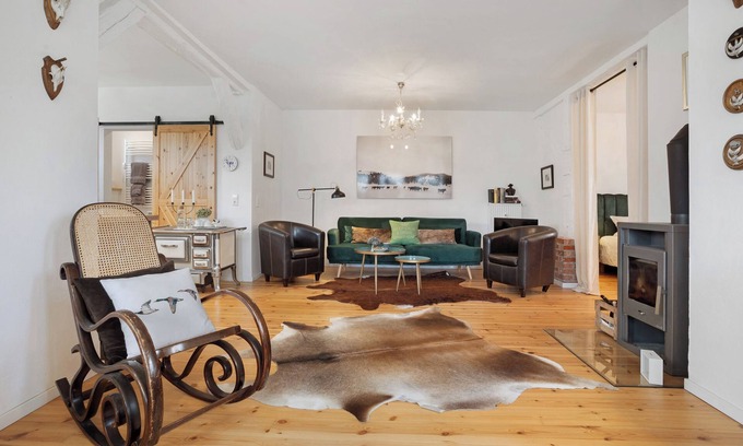 Groß Wokern Apartment | Apartment "Entenfang" with Private Garden & Wi-Fi