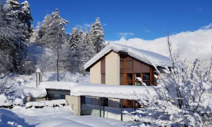 Praz Apartment | Apartment Ferienhaus Carrera mit Traumgarten in Valendas - 2 persons, 1 bedrooms