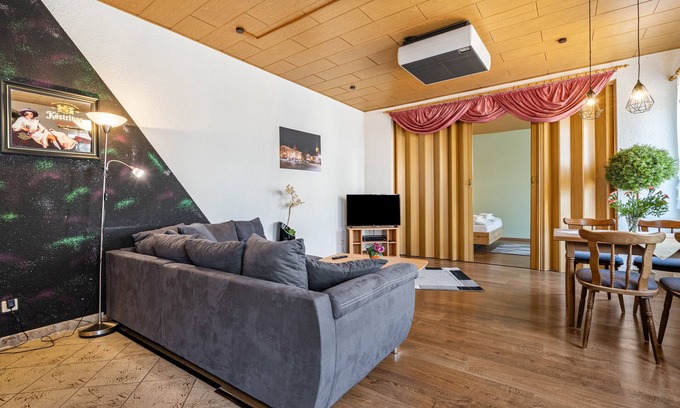 Calau House | Apartment 'Ferienhaus Nestwärme' with Private Terrace, Private Garden and Wi-Fi