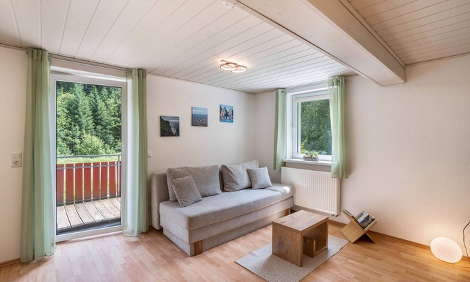 Freudenstadt Apartment | Apartment 'Ferienwohnung Waldblick' with Balcony and Wi-Fi