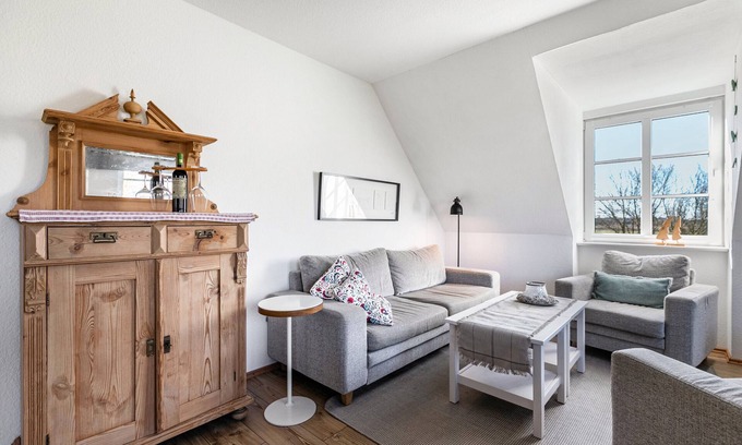 Klanxbuell Apartment | Apartment 'Ferienwohnung Seestern' with Shared Terrace, Shared Garden and Wi-Fi