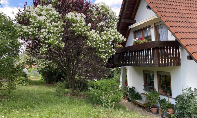 Loffingen Apartment | Apartment 'Ferienwohnung Birkenberger' with Mountain View, Balcony and Wi-Fi