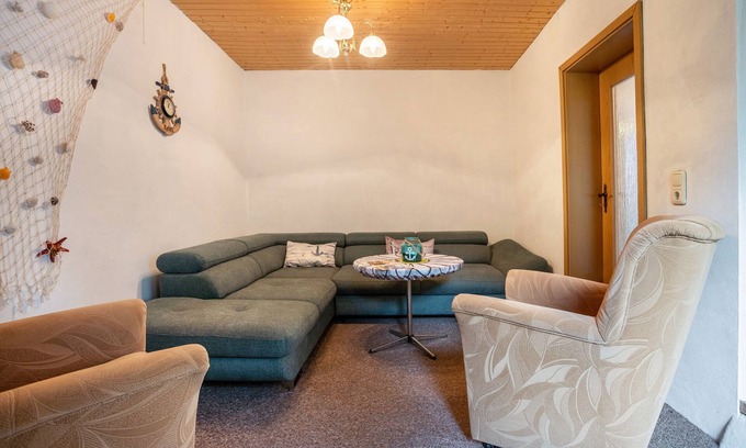 Krebsow Apartment | Apartment 'Ferienwohnung Wilhelm' with Private Terrace