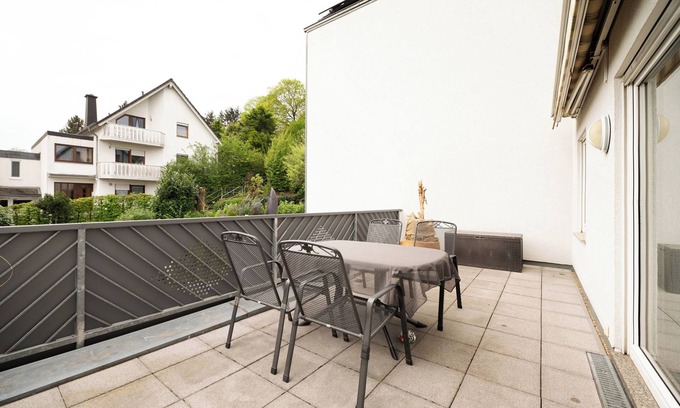 Zewen Apartment | Apartment 'Ferienwohnung Steffen' with Private Terrace and Wi-Fi