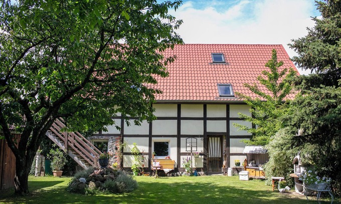 Friedrichswalde Apartment | Apartment 'Fewo 1' with Private Terrace, Private Garden and Wi-Fi
