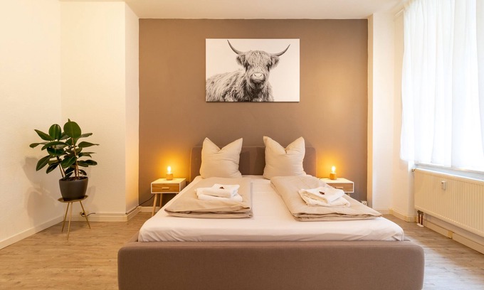Zentrum Apartment | Apartment for families | central | by the lake | 75m² | Netflix I free coffee & tea