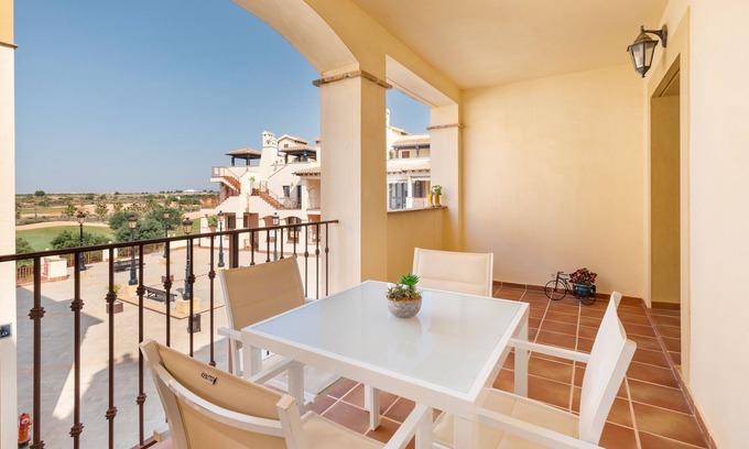 Fuente Alamo de Murcia Apartment | Apartment 'Golf Relax In Betanzos' with Shared Pool, Wi-Fi and Air Conditioning