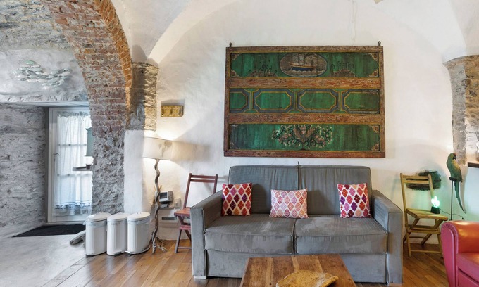 Levanto Apartment | Apartment 'Green Cactus House' with Sea View, Wi-Fi and Air Conditioning
