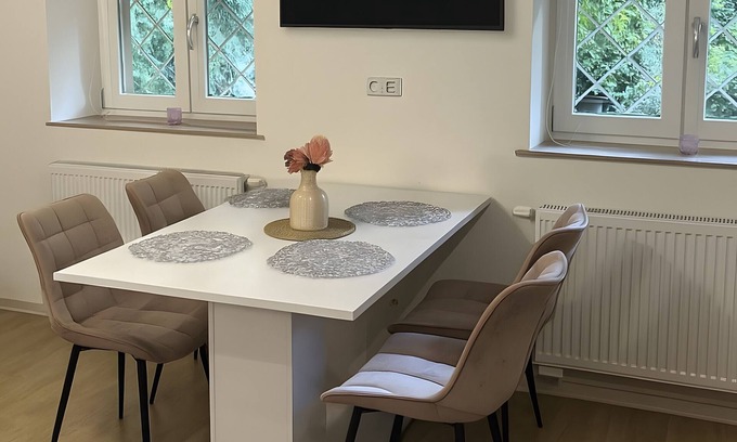 Neunkirchen Apartment | Apartment 'Green House' with Private Terrace, Private Garden and Wi-Fi