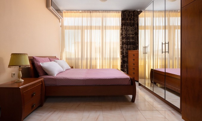 Theologos Apartment | Apartment 'Green Sunshine' with Balcony, Wi-Fi and Air Conditioning