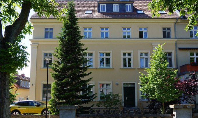 Rheinsberg Apartment | Apartment house on Grienericksee with lake view balcony