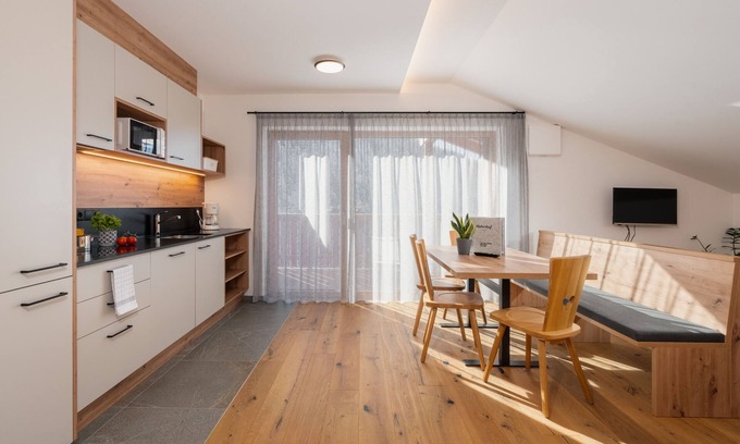 Gais Apartment | Apartment 'Huberhof Enzian' with Mountain View, Private Terrace and Wi-Fi
