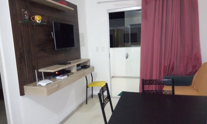 Santa Cruz Cabralia Apartment | Apartment in condominium on the second block of Coroa Vermelha Beach