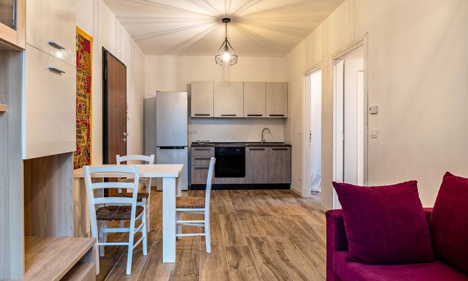 Boves Apartment | Apartment 'Il Tetto Dolce' with Mountain View and Balcony