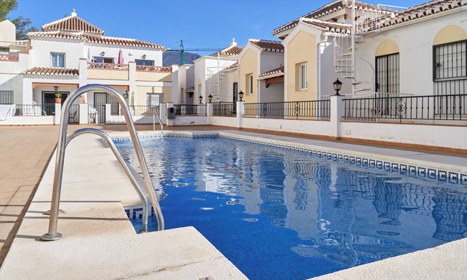 Chimenea Apartment | Apartment "In Balcón de Frigiliana" with Sea View, Shared Pool & Wi-Fi