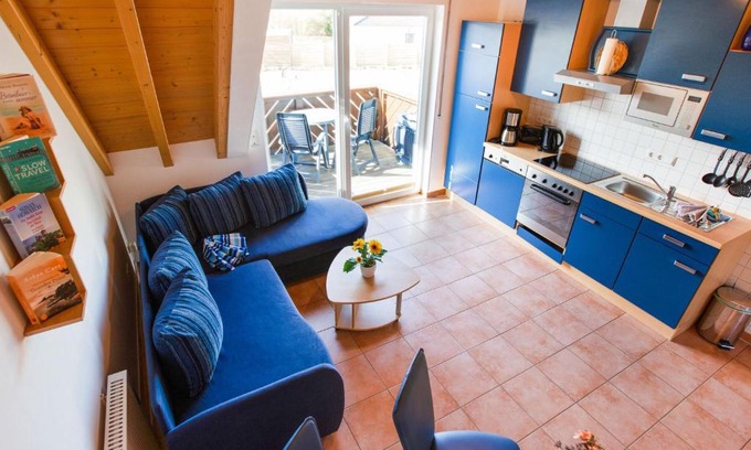 Beckerwitz Apartment | Apartment in Beckerwitz with Terrace, Garden, Deckchairs