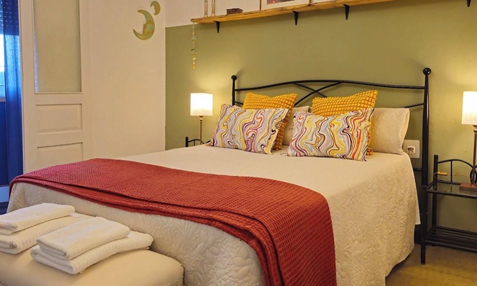 Catasol Apartment | Apartment in charming restored village house, art & patio, relaxation.