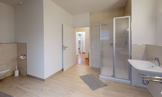Spittelstein Apartment | Apartment in historical building - old school