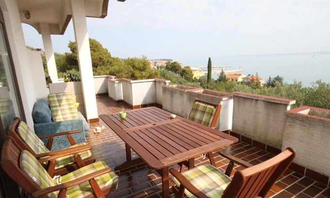 Kali Apartment | Apartment in Kali with Seaview, Terrace, Air condition, WIFI (4230-3)