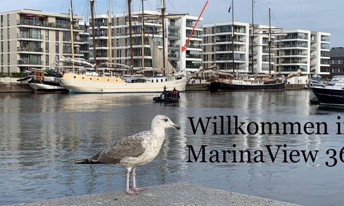 Mitte-Sud Apartment | Apartment in perfect location directly at the marina, great view
