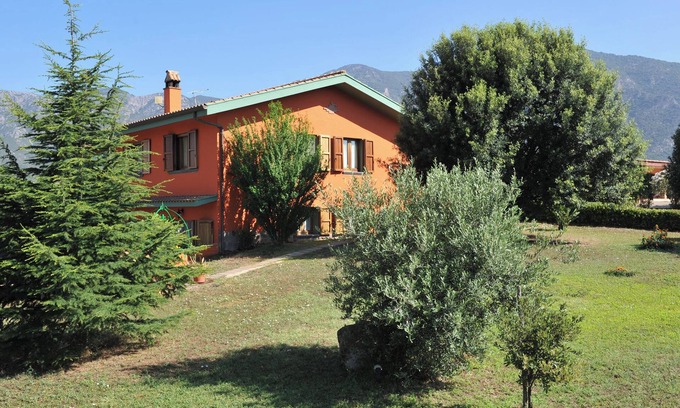 Iglesias House | Apartment in villa 15 km from the sea, sleeps 3 with large private garden