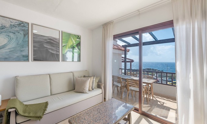 Brena Baja Apartment | Apartment 'Isla Bonita- A - 29' with Sea View, Shared Pool and Wi-Fi