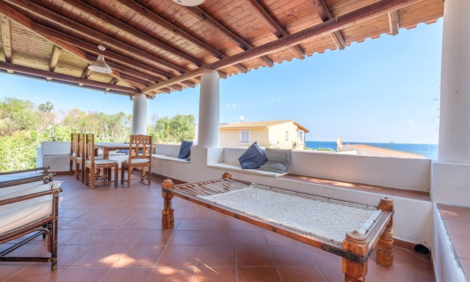 Vulcanello Apartment | Apartment 'Jera Suite Vista Mare 2' with Sea View, Private Terrace and Wi-Fi