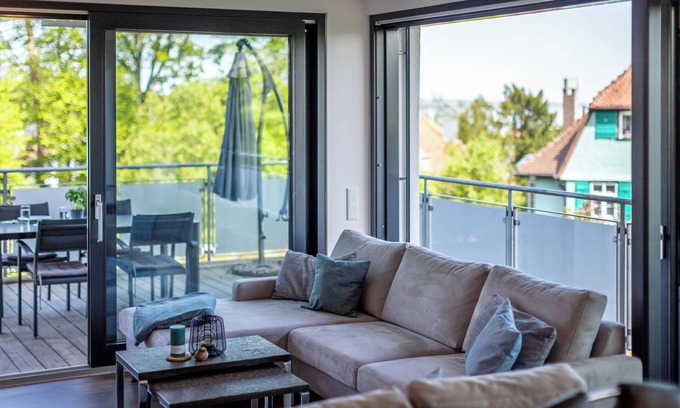 Gaienhofen Apartment | Apartment Konrad with partial lake view for 2-4 persons