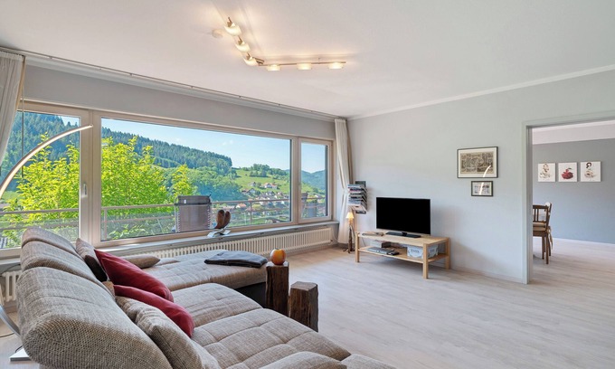 Busterbach Apartment | Apartment 'Kuckuckslockennest' with Mountain View, Private Terrace and Wi-Fi