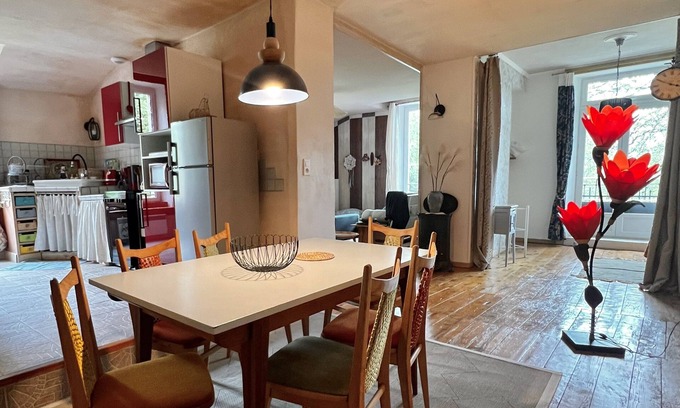 Foncine-le-Haut Apartment | Apartment "La 5ème Saison" nomad spirit - summer-winter resort of Foncine le Ht.