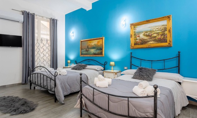 Montegrappa Apartment | Apartment 'La Dimora Di Elma' with Wi-Fi and Air Conditioning