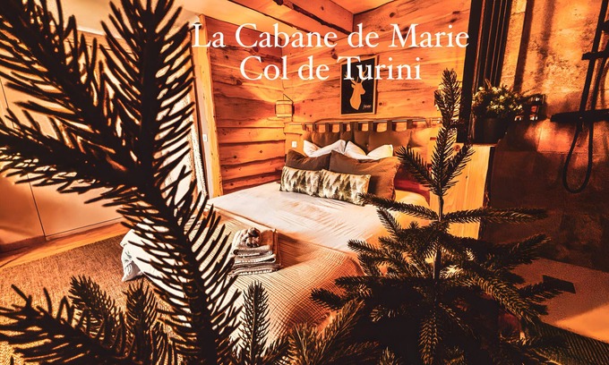 La Bollene-Vesubie Apartment | Apartment 'La Cabane De Marie' with Mountain View
