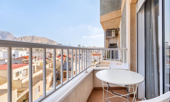 Orihuela Apartment | Apartment 'La Gimena ' with Balcony and Air Conditioning