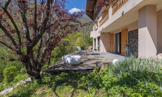 Thones Apartment | Apartment 'La Tour 74' with Mountain View, Private Terrace and Wi-Fi