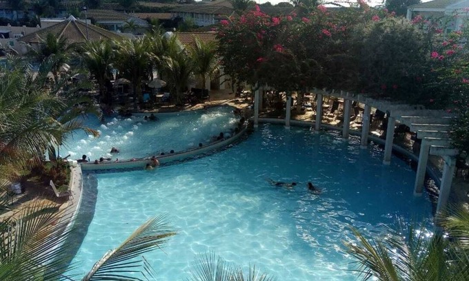 Jardim Paraiso Apartment | Apartment Lacqua diRoma l with water park included in the daily pay in 12x