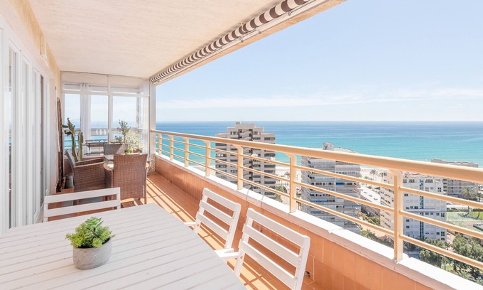 Playa de San Juan Apartment | Apartment 'Leo Playa De San Juan' with Sea View, Wi-Fi and Air Conditioning
